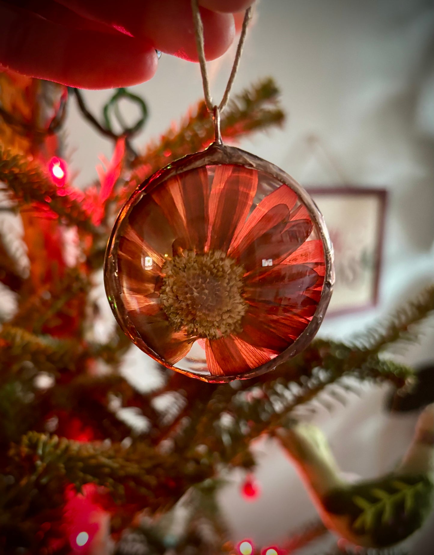 Pressed Flower Ornament