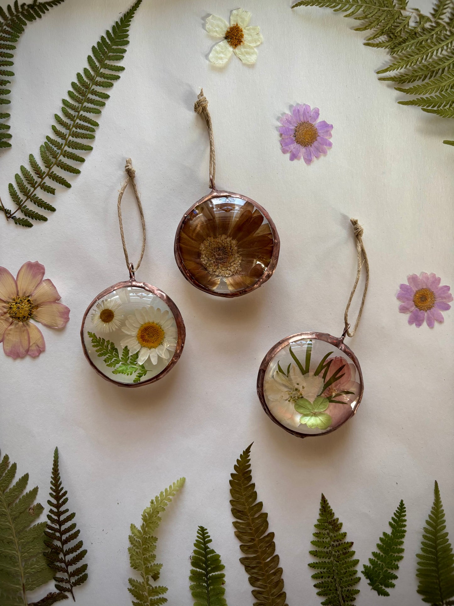 Pressed Flower Ornament