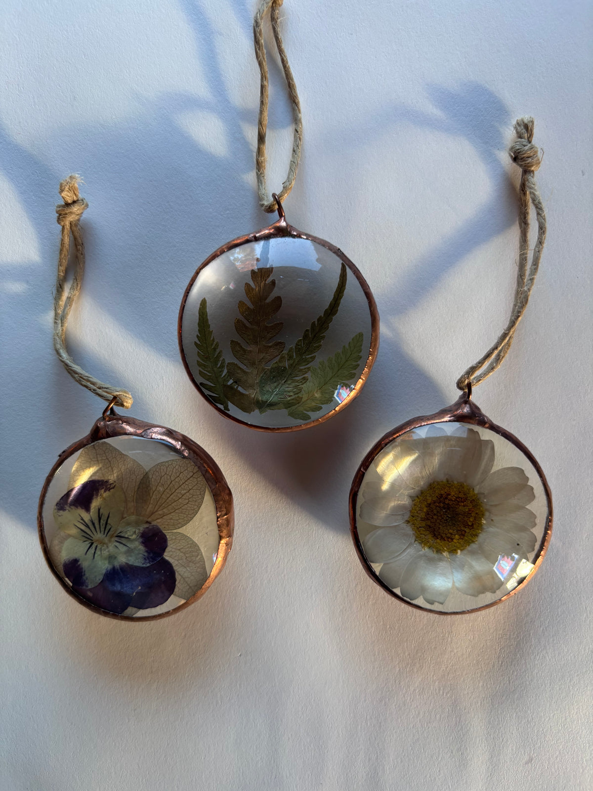 Botanical Amulets - Ferns & Flowers II