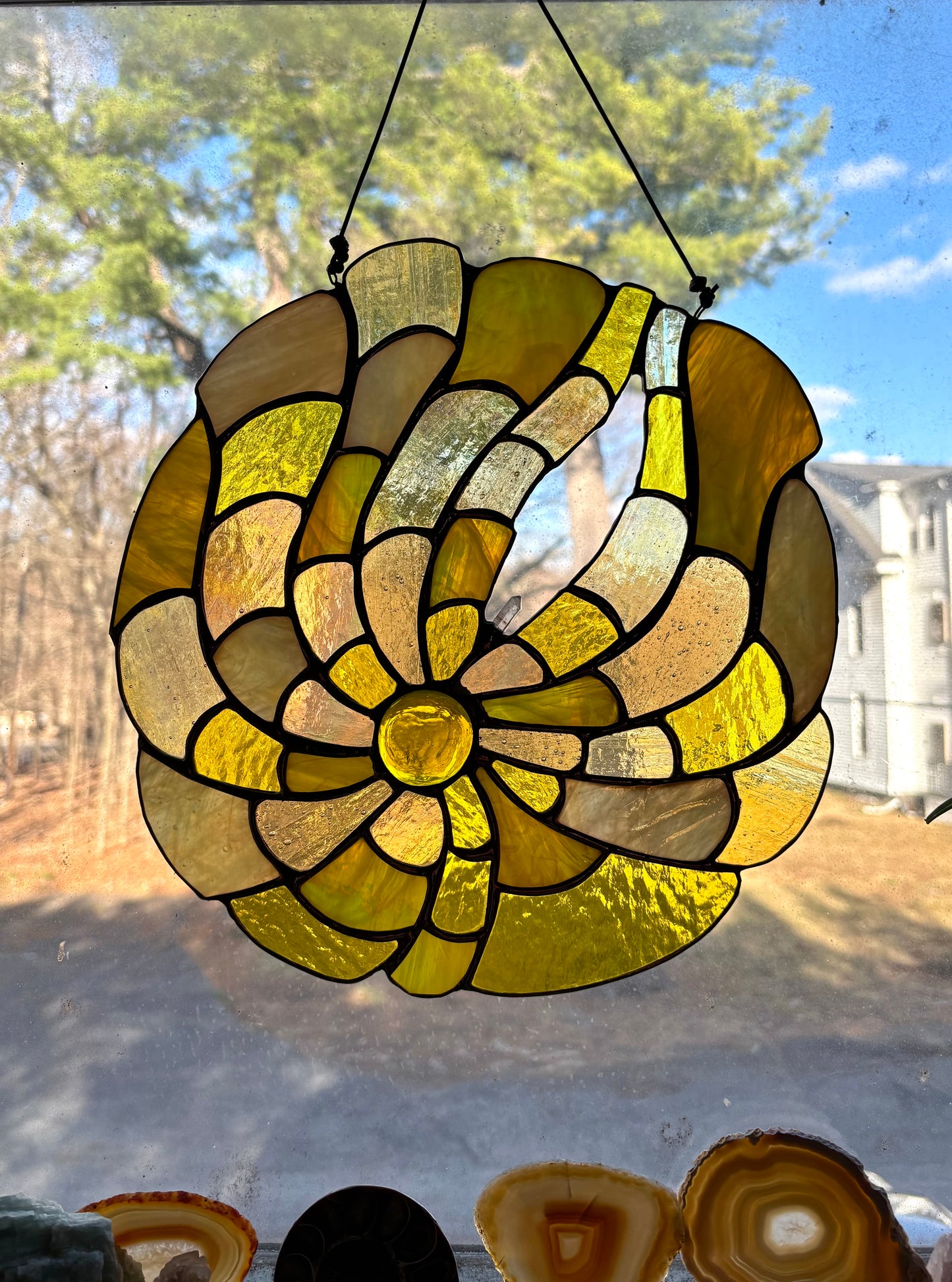 Lemon Glow Spiral