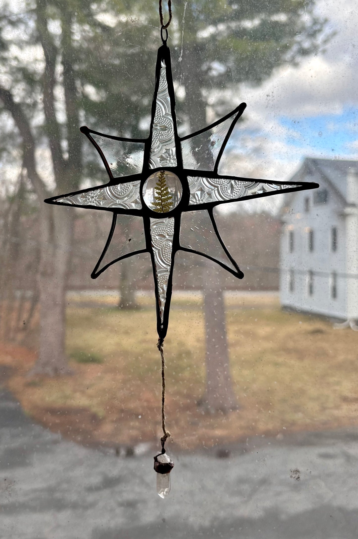 Fern Star with Quartz