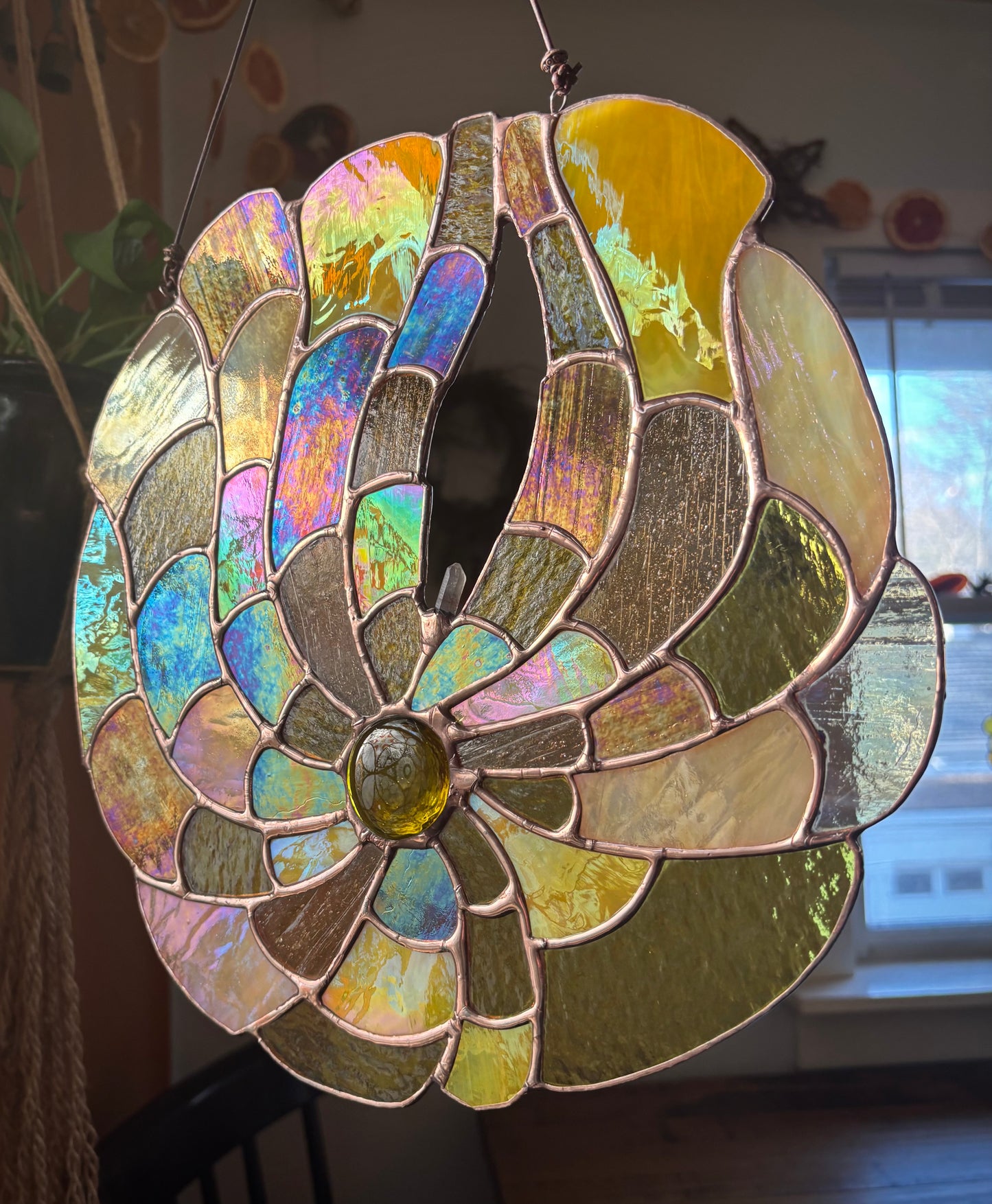 Lemon Glow Spiral