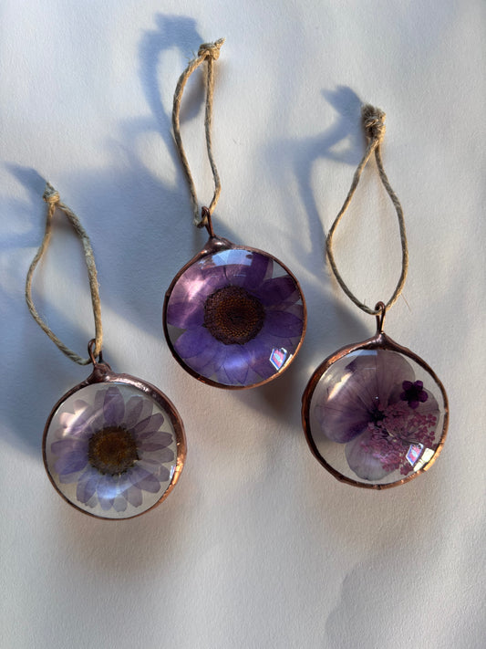 Botanical Amulets – Purple Flowers